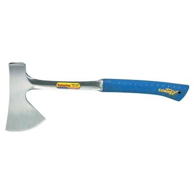 Estwing Camper's Axes, 4 in Cut, Steel Handle, 16 in Long, E44A