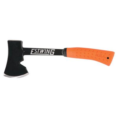 Estwing Camper's Axes, 3 1/4 in Cut, Orange Nylon Vinyl Handle, EO-25A