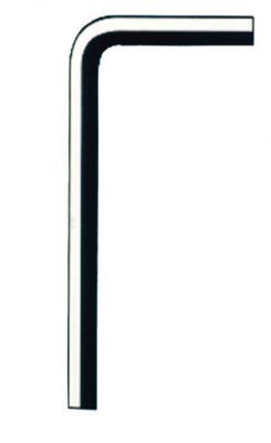 Eklind® Tool Individual Hex-L Keys, 4 mm, 2.68 in Long, Black Oxide, 15508