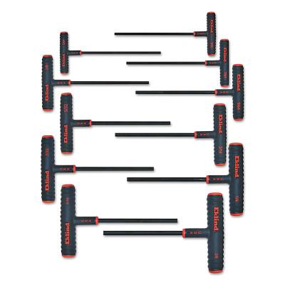 Eklind?? Tool Power-T Hex Key Sets, 11 per set, Hex Tip, Inch, 6 in Handle, 60611