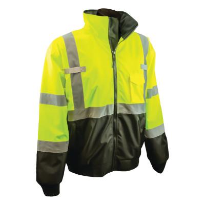 Radians SJ110B Two-in-One High Visibility Bomber Safety Jackets, M, Polyester, Orange, SJ110B-3ZOS-M