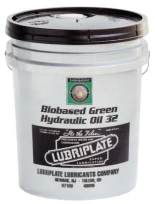 Lubriplate® Bio-Based Hydraulic Oil, ISO 32, 5 gal, Pail, L1050-060