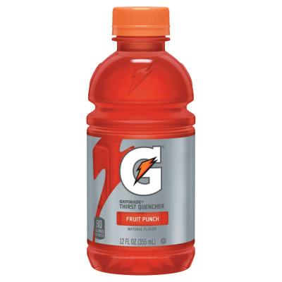 Gatorade Thirst Quencher, Fruit Punch, 12 oz, Bottle, 12196