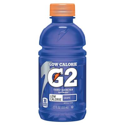 Gatorade G2 Low Calorie Thirst Quencher, Grape, 12 oz, Bottle, 12203