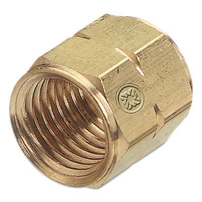 Western Enterprises Hose Nuts, 200 PSIG, Brass, A-Size, Fuel Gas, 10