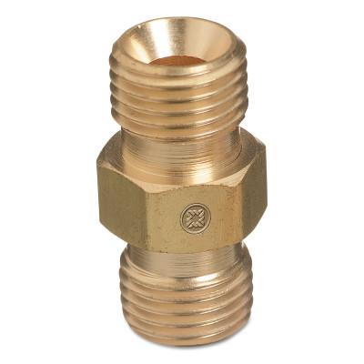 Western Enterprises Hose Couplers, 200 psi, Brass, D-Size, Oxygen, D-30