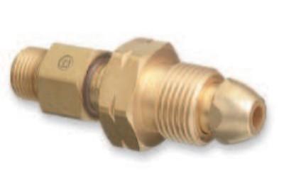 Western Enterprises Brass Cylinder Adaptors, From CGA-510 POL Acetylene To CGA-200 "MC" Acetylene, 320