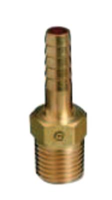 Western Enterprises Brass Hose Adaptors, Female Hose/Barb, Brass, 1/4 in, 555