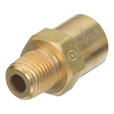 Western Enterprises Inert Arc Adaptors, 200 PSIG, Brass, B-Size, 1/8 in (NPT), Inert Gas, AW-152A