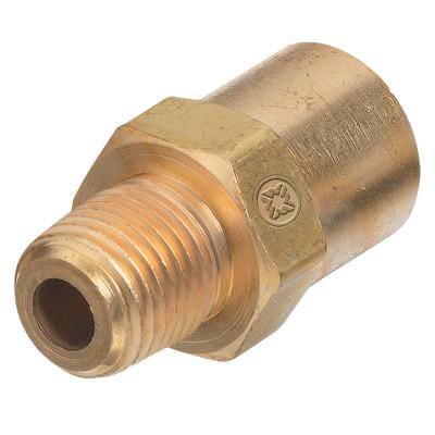 Western Enterprises Inert Arc Adaptors, 200 PSIG, Brass, B-Size, 1/4 in (NPT), Water, AW-15