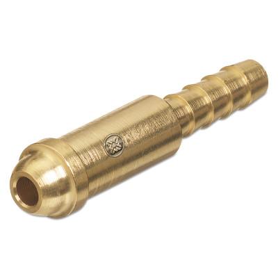 Western Enterprises Inert Arc Nipple, 200 psig, Brass, 1-13/32 in, 1/8 in Hose ID, AW-16B