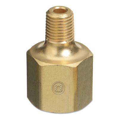 Western Enterprises Inert Arc Adaptors, 200 PSIG, Brass, C-Size, 1/4 in (NPT), Inert Gas, AW-27A