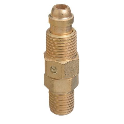 Western Enterprises Inert Arc Hose & Torch Adaptor, 200 psi, Brass, B-Size RH Male x 1/4 in NPT Male, AW-427