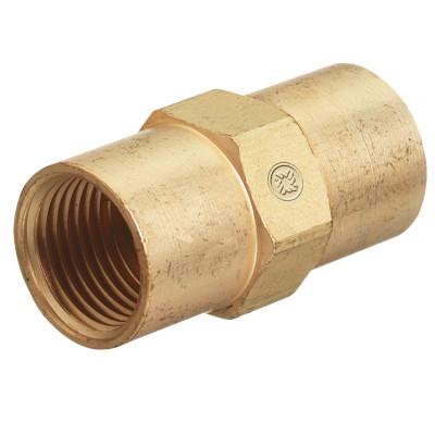 Western Enterprises Inert Arc Hose Couplers, Brass, B-Size, Female/Female, RH to RH, AW-430