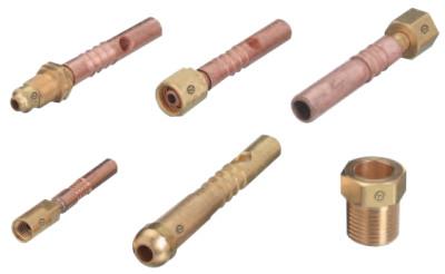 Western Enterprises Inert Arc Power Cable Nut Nipple & Copper Tube Assemblies, Copper, 2 5/16 in, AW-51