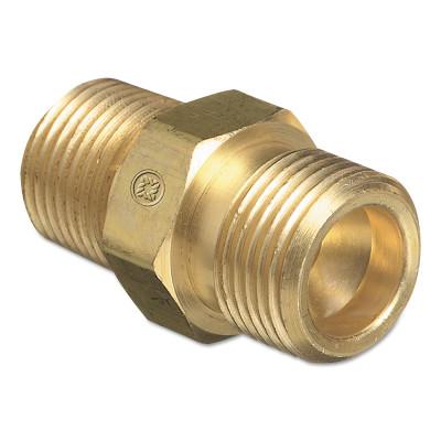 Western Enterprises Male NPT Outlet Adaptor for Manifold Pipelines, Stainless Steel, Air, 1/4 in NPT, B-1340SS