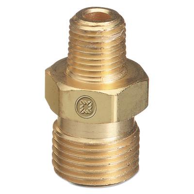 Western Enterprises Male NPT Outlet Adaptor for Manifold Pipelines, Brass, Carbon Dioxide, 1/4 in NPT, B-20
