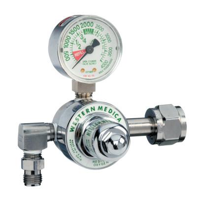 Western Enterprises M1 Series Preset Pressure Gauge Regulator, Nitrous Oxide, 2000 psi Inlet Pressure, M1-326-P