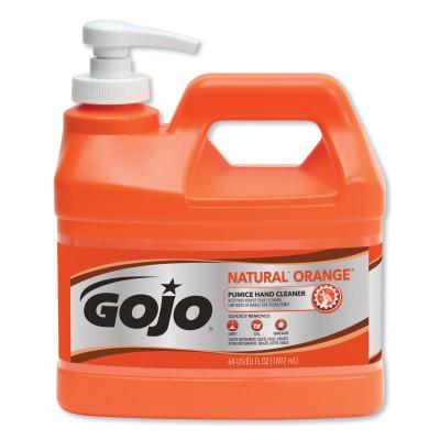 Gojo® Natural Orange™ Pumice Hand Cleaner, Pump Bottle, 1/2 Gallon, 0958-04