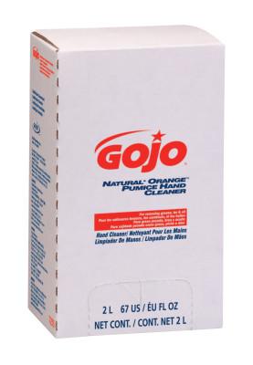 Gojo® Natural Orange Smooth Hand Cleaners, Citrus, Bag-in-Box, 2,000 mL, 7250-04