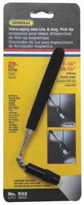 General Tools Telescoping Mini-Lite & Magnetic Pick-ups, 2 lb, 7 3/4 in - 28 3/4 in, 582