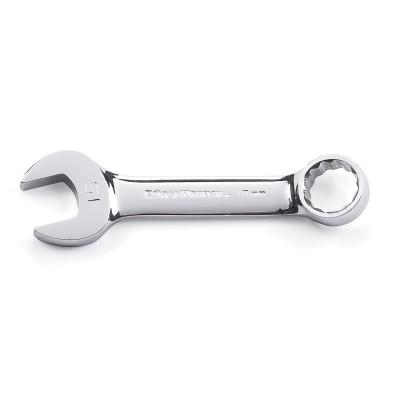 Apex Tool Group Combination Wrenches, 12 mm Opening, 4.189 in L, 12 Points, Full Polish Chrome, 81636