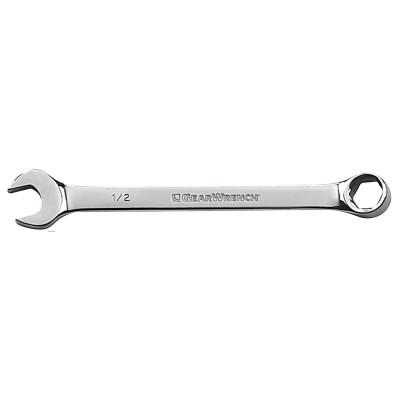 Apex Tool Group Combination Wrenches, 1/4 in Opening, 5.094 in L, 6 Points, Full Polish Chrome, 81768