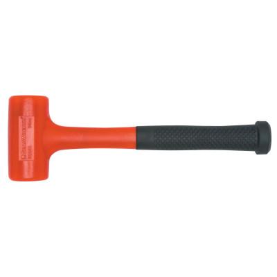 Apex Tool Group Dead Blow Hammer with Polyurethane Head, 24 oz Head, 12 in Handle, Red/Black, 82241