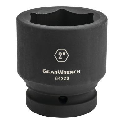 Apex Tool Group 1 in Drive 6 Point Standard Impact Sockets, 2 3/4 in, 84232