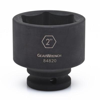 Apex Tool Group Surface Drive 6 Point Standard Impact SAE Sockets, 3/4 in Dr, 1 3/4 in Opening, 84816