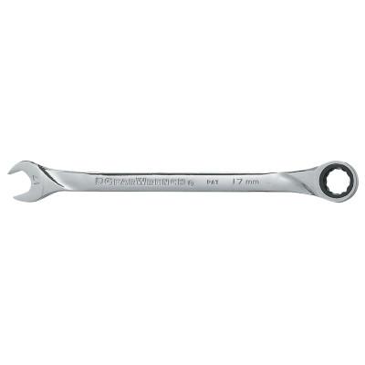 Apex Tool Group XL Ratcheting Combination Wrenches, 17 mm Opening, 10 4/5 in, 85017