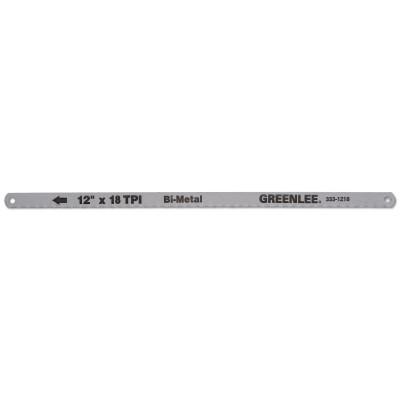 Greenlee® 12" 18T HACKSAW BLADE, 333-1218
