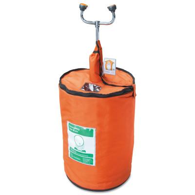 Guardian Portable Eyewash/Drench Hose Units with Heated Insulation Jacket, 15 gal, G1562HTR