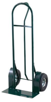 Harper Trucks Steel Hand Truck, 600lb Cap., 8x20" Plate, Vertical Loop, Pneumatic Wheel, H59K19