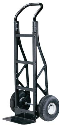 Harper Trucks Steel-Tough Nylon Hand Trucks, 600 lb Cap., 7 in x 14 in Base Plate, PGCSK19BLK