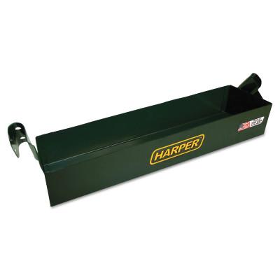 Harper Trucks Tool Boxes, Bolt On, Steel, 17 1/2 in L x 5 in W x 3 in D, Green, TB300