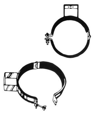 4B's Bracket Cylinder Holders, 7 1/4 in x 8 in, TH-107