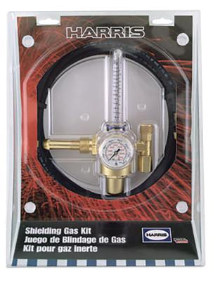 Harris Product Group Flowmeter Kit, Med/Heavy Duty, 2 in Brass Gauge, Argon, CGA 580, 4400235