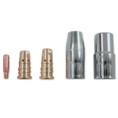 Bernard Mig Nozzles, Heavy Duty Elliptical Series, 3/4 in Bore, Copper, 4591