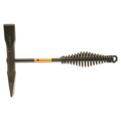 Lenco Chipping Hammer, 10 in, 17 oz Head, Chisel and Cross Chisel, LG-1, Steel Handle, 09020