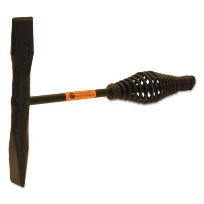 Lenco Chipping Hammer, 10 in, 17 oz Head, Chisel and Cross Chisel, LG-2, Steel Handle, 09130