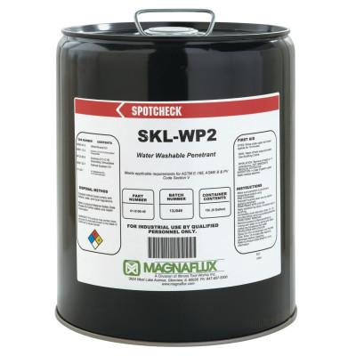 Magnaflux Spotcheck?? SKL-WP2 Water Washable Penetrants, 5 gal, Pail, 01-5190-40