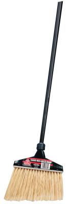 Diversey O'Cedar Maxi-Angler Brooms, Polystyrene Flagged-Tip Fill, 51 in Aluminum Handle, 91351
