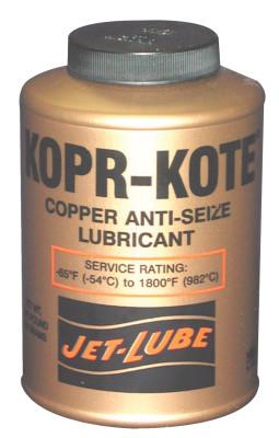 Jet-Lube High Temperature Anti-Seize & Gasket Compounds, 1/2 lb Can, 10002