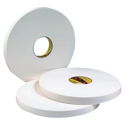 3M Double Coated Urethane Foam Tapes 4016, 1 in x 36 yd, 1/16 in, Natural, 021200-06455
