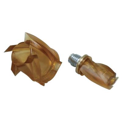 3M™ Scotch-Brite Radial Bristle Discs, 3 in Dia, 3/8 in Arbor, Ceramic, 048011-30127