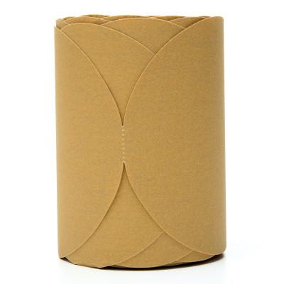 3M™ Stikit 236U Gold Disc Rolls, Aluminum Oxide, 6 in Dia, P180 Grit, 051144-01439