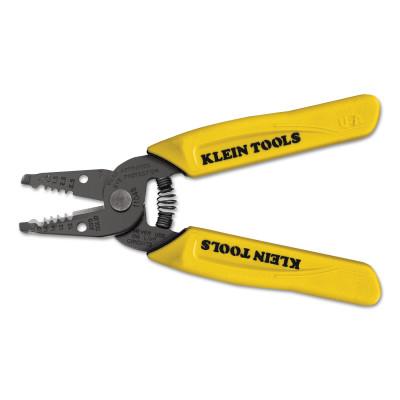 Klein Tools Wire Strippers, 6 1/4 in, 10-14 AWG, Yellow, 11048