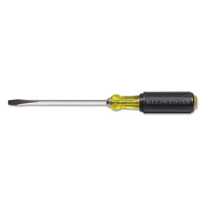 Klein Tools Keystone-Tip Cushion-Grip Screwdrivers, 1/2 in, 17 7/16 in L, 600-12