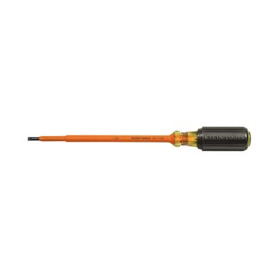 Klein Tools Insulated Screwdriver, 3/16 in, Cabinet Tip, 601-7-INS